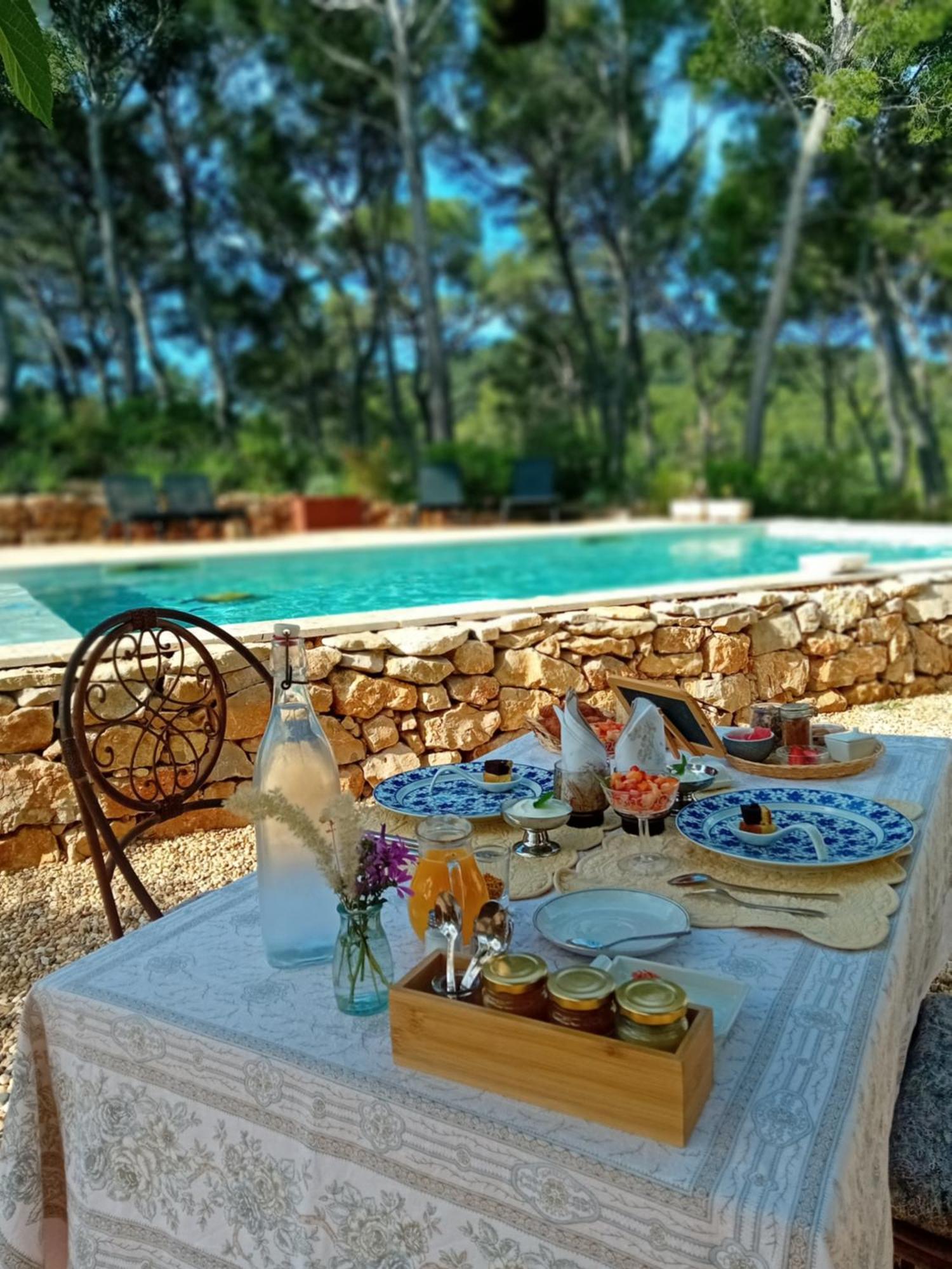 Les Pieds Tanques - Chambres D'Hotes - Calanque A Pieds Saint-Cyr-sur-Mer Ngoại thất bức ảnh